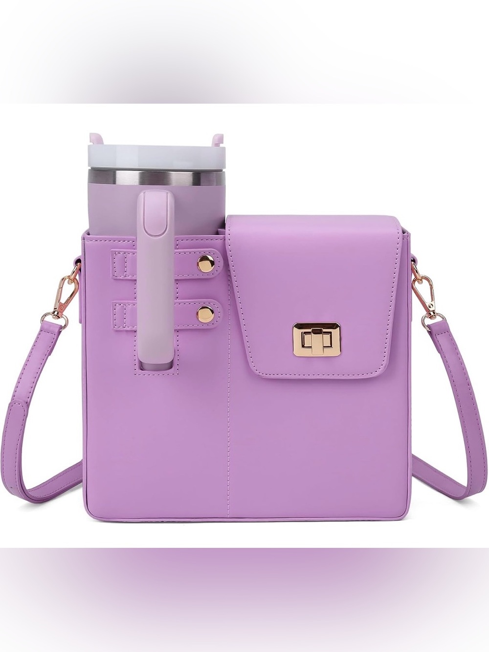 Stanley Purse Cup Holder Bag | Crossbody Bag | Purple | NWOT